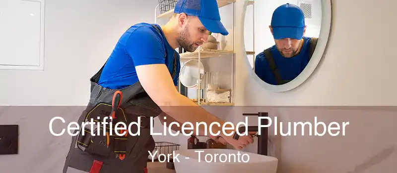 Certified Licenced Plumber York - Toronto