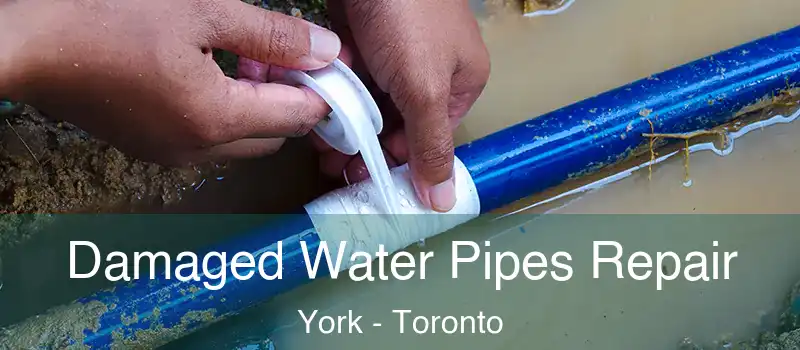 Damaged Water Pipes Repair York - Toronto