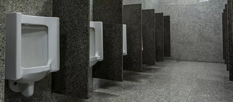 Urinal Divider Installation in York, Toronto