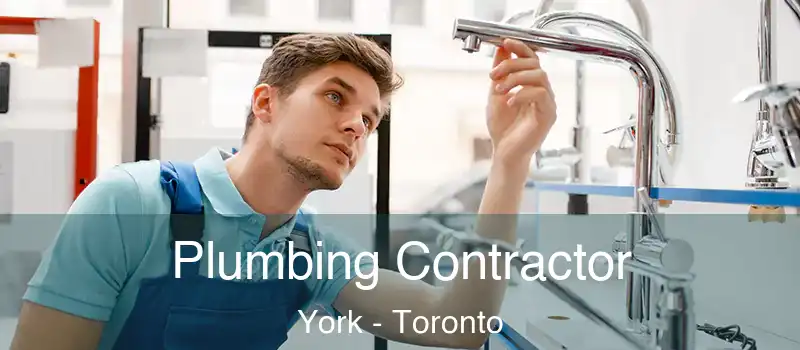 Plumbing Contractor York - Toronto