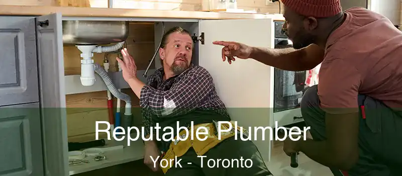 Reputable Plumber York - Toronto